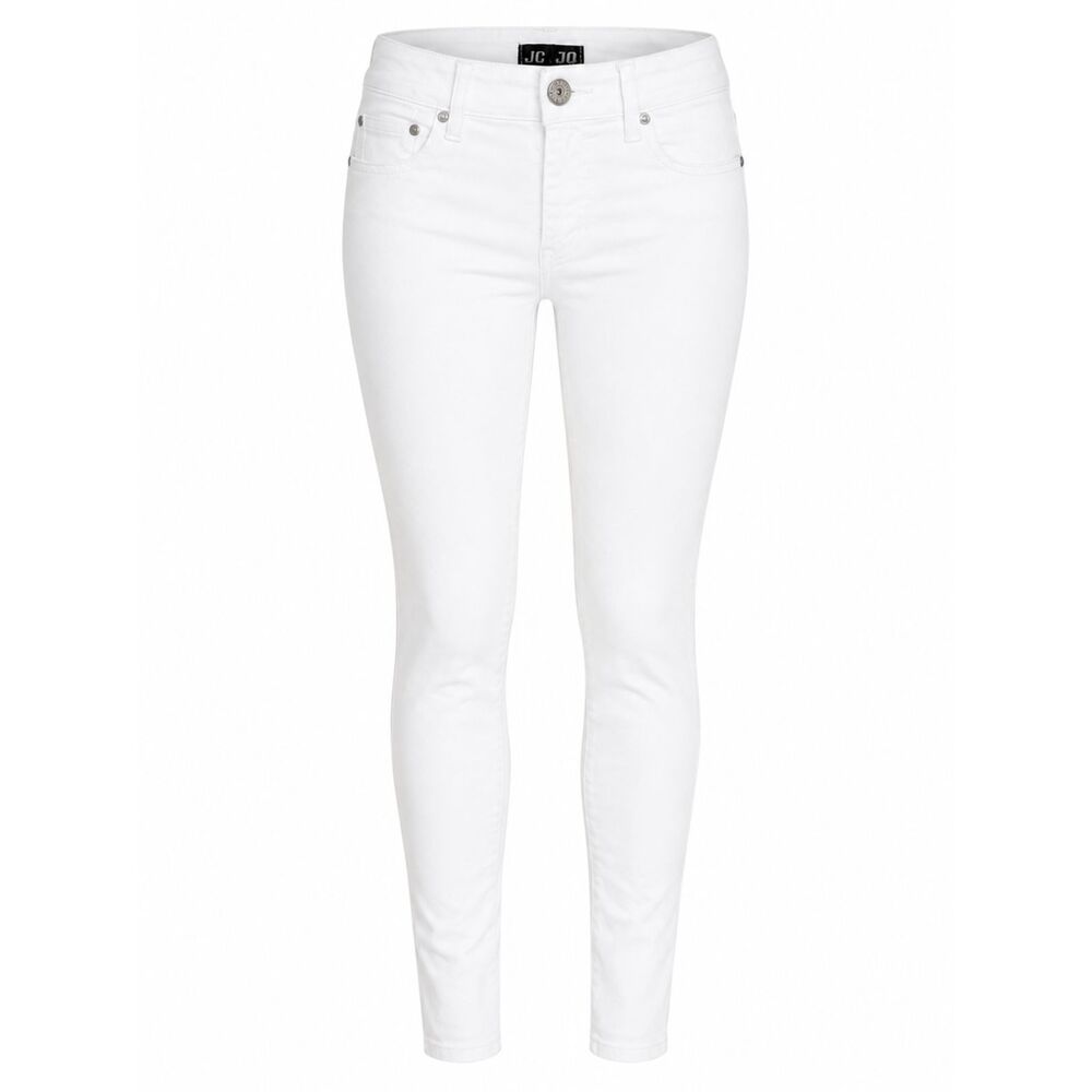 JC & JQ White Skinny Jeans Women's Size 6 Stretch Denim Pants